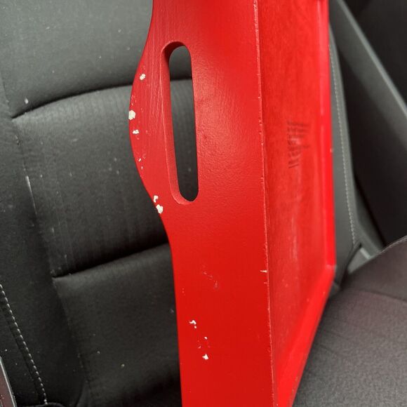 VTG JC Penney Winter Scene Ceramic Tile Tray Holiday Christmas Serving Tray 13” - Picture 4 of 6